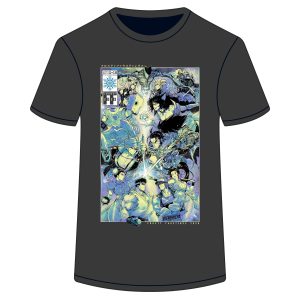 COMIC VERSUS DARK GRAY T-SHIRT