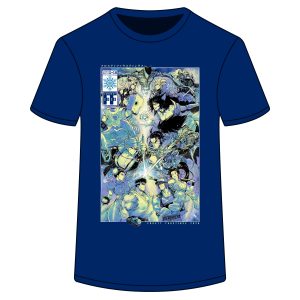 COMIC VERSUS BLUE T-SHIRT
